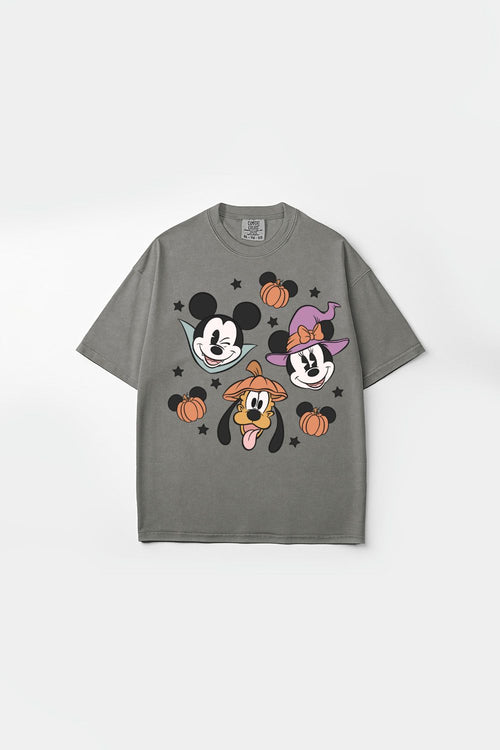 Comfort Colors Graphic Tee, Halloween Friends