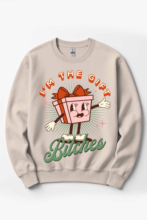 Unisex Fleece Graphic Sweatshirt , S1033