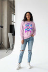 Unisex Fleece Graphic Sweatshirt , S1022