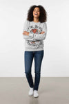 Unisex Fleece Graphic Sweatshirt , S1026