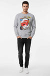Unisex Fleece Graphic Sweatshirt , S1030