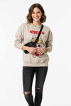 Unisex Fleece Graphic Sweatshirt , S1035