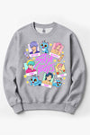 Unisex Fleece Graphic Sweatshirt , S1017